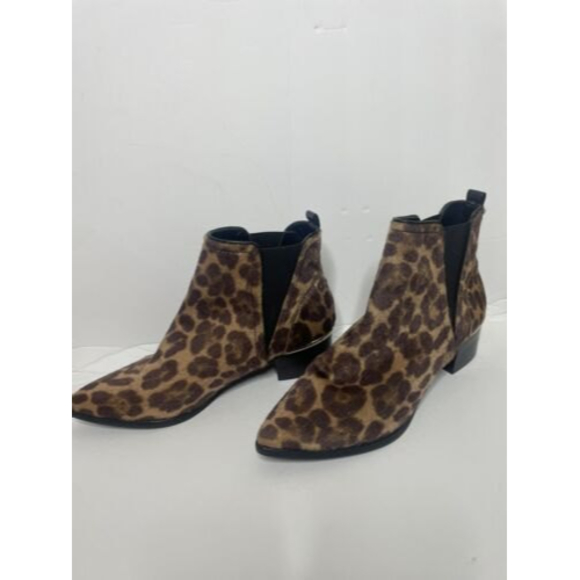 Nine West Women's Size 7M Ankle Boots Cheetah / Leopard - Picture 2 of 8